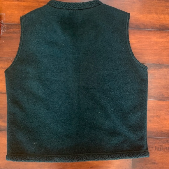 Wyoming Wear Women’s Size M Vest 
Dark Green  Fleece outside Sherpa inside - Picture 4 of 5